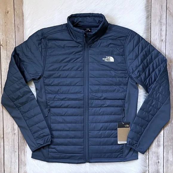 The North Face Men’s Canyonlands Hybrid Jacket In Shady Blue - Picture 2 of 9